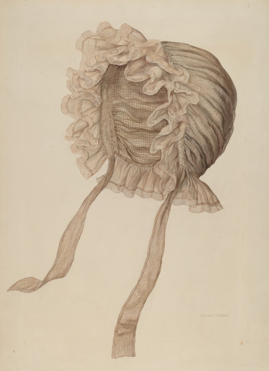 Noční čepice, c. 1940. od Lillian Causey