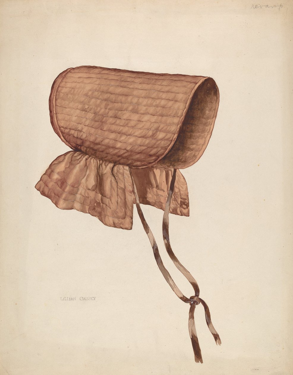 Rain Bonnet, c. 1937. od Lillian Causey