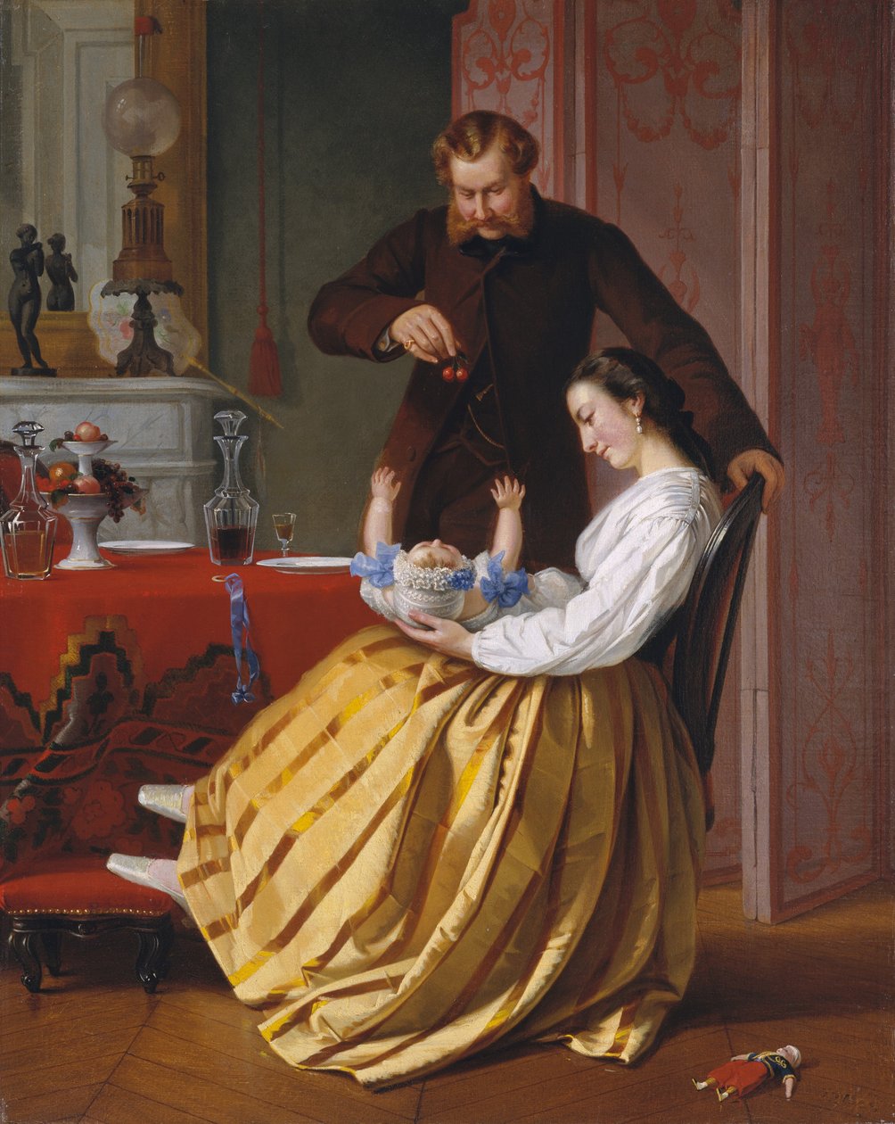 Conversation Piece, ca. 1851-52. od Lilly Martin Spencer