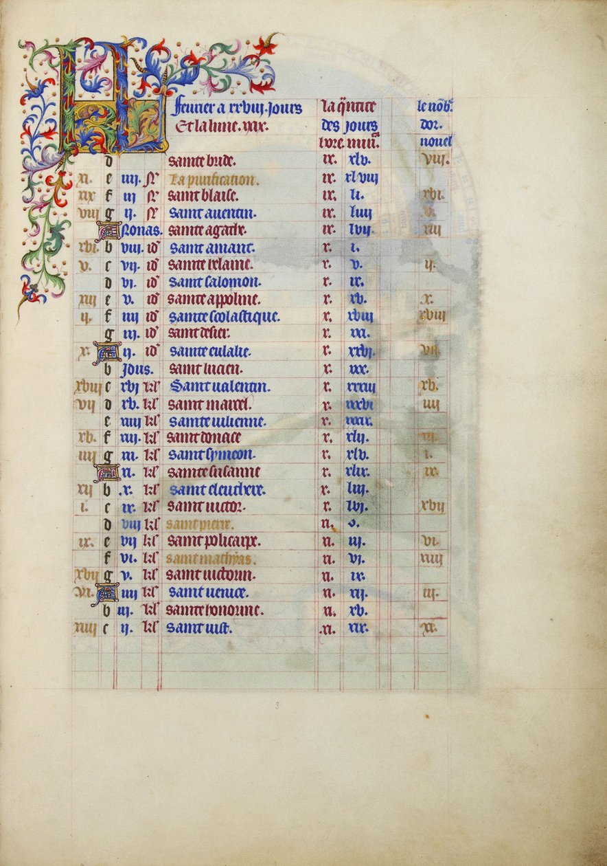 Très Riches Heures du Duc de Berry od Limbourg Brothers