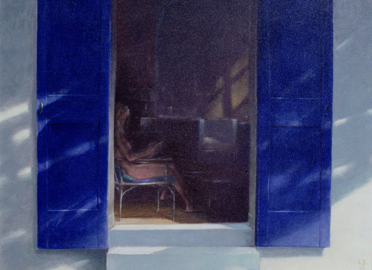 Modré okenice, 1985 od Lincoln Seligman