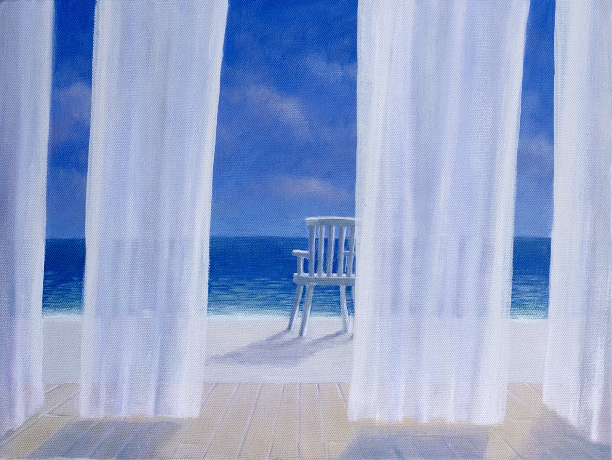 Cabana, 2005 (akryl na plátně) od Lincoln Seligman