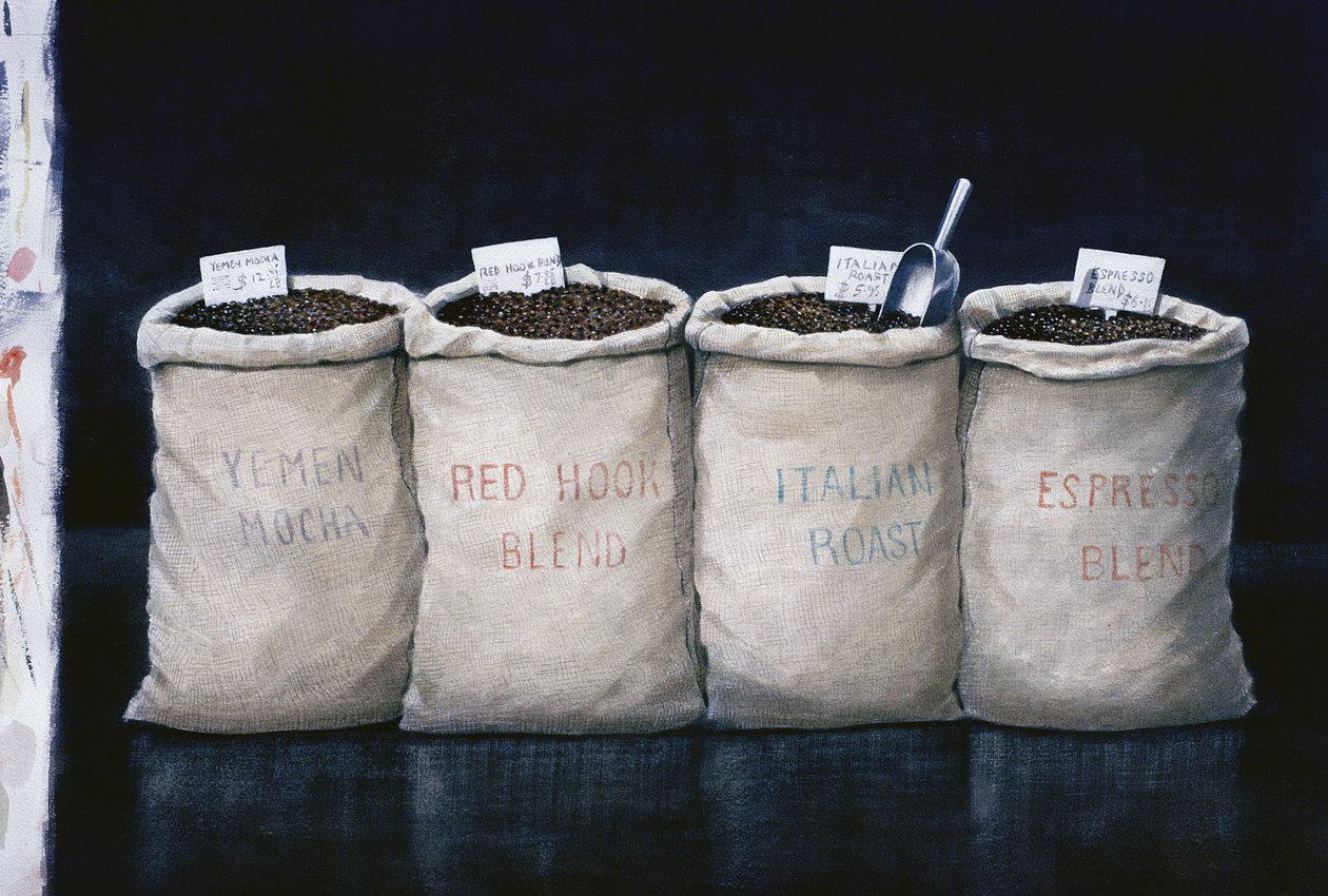 Coffee Sacks, 1990 od Lincoln Seligman