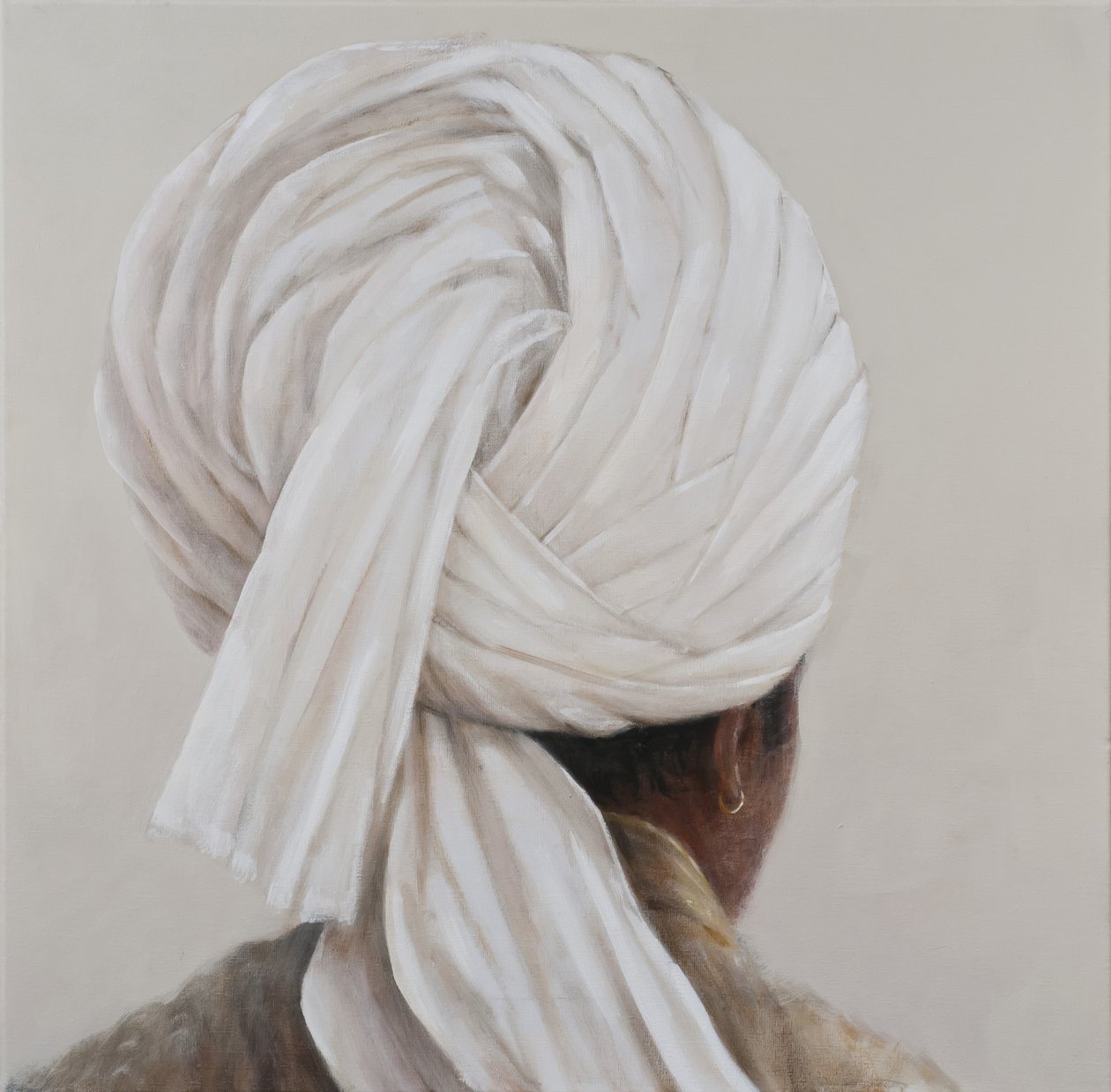 Bílý turban, 2014 od Lincoln Seligman