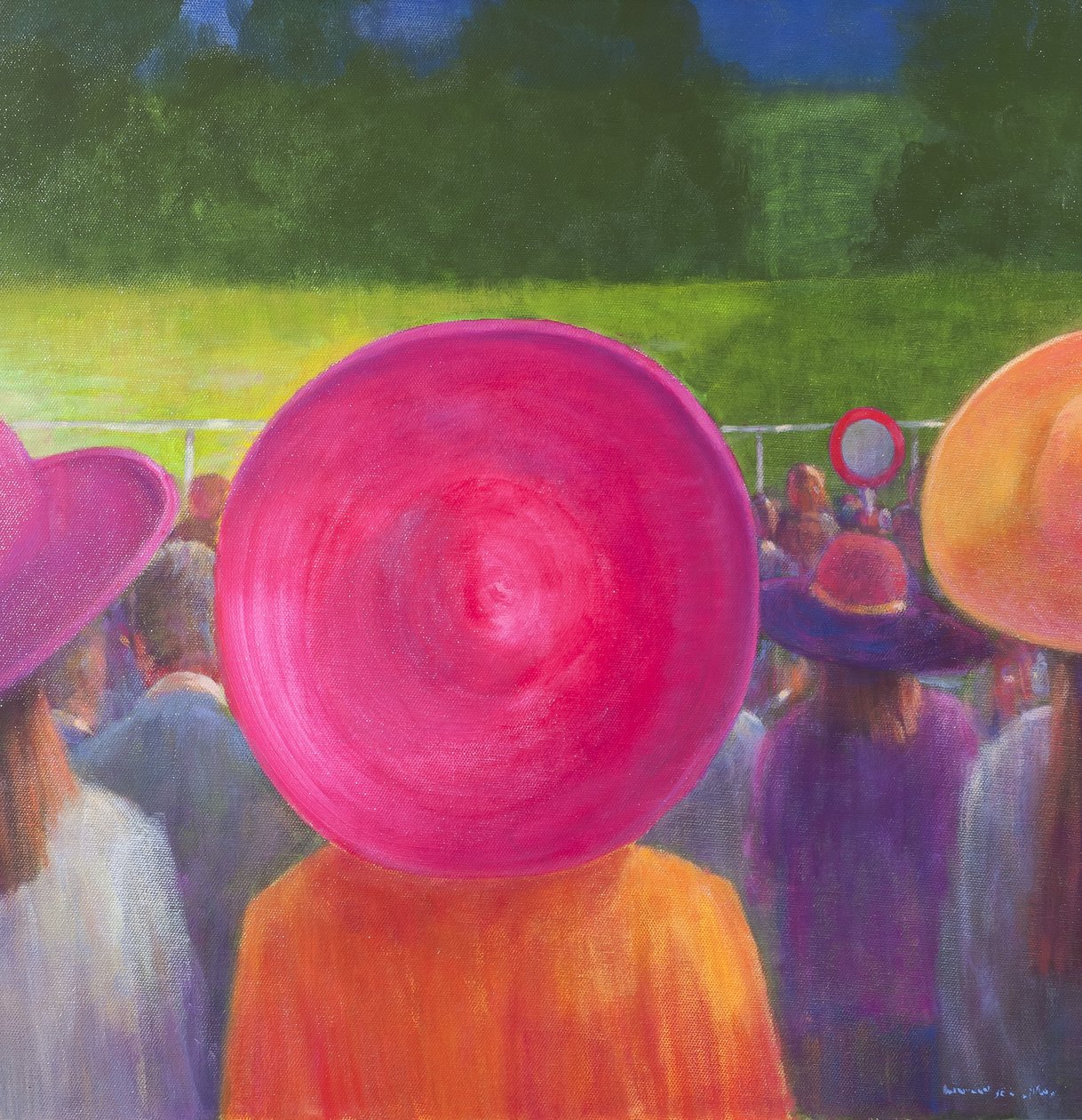 Finishing Post, Klobouky, 2014 od Lincoln Seligman