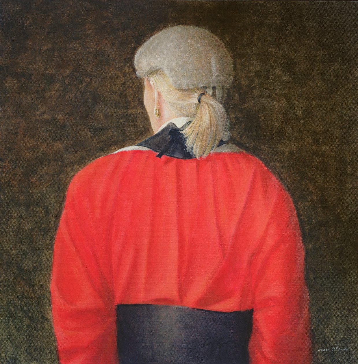 soudce vrchního soudu, 2005 (akryl) od Lincoln Seligman