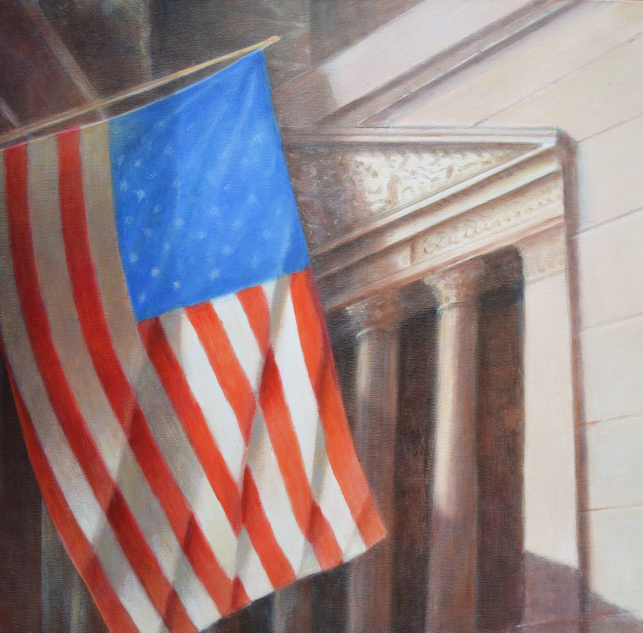 Stars & Stripes, New York Stock Exchange od Lincoln Seligman