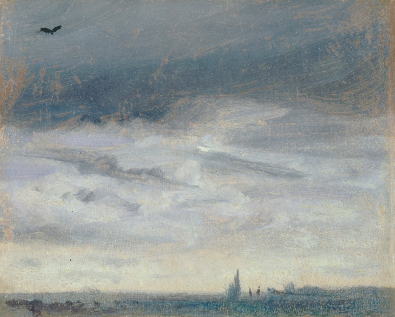 Šedý den od Lionel Constable
