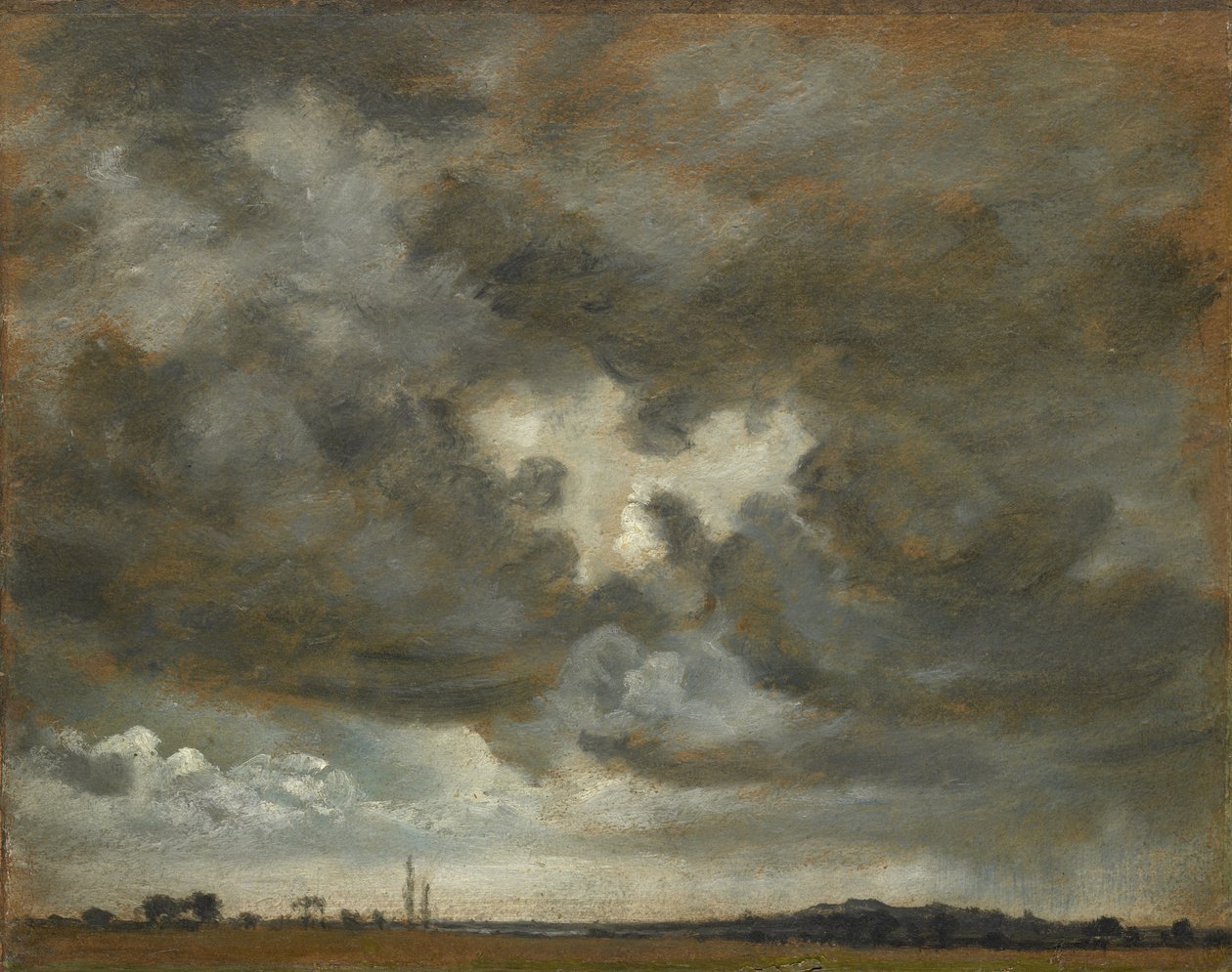 Cloud Study, kolem 1850 od Lionel Constable