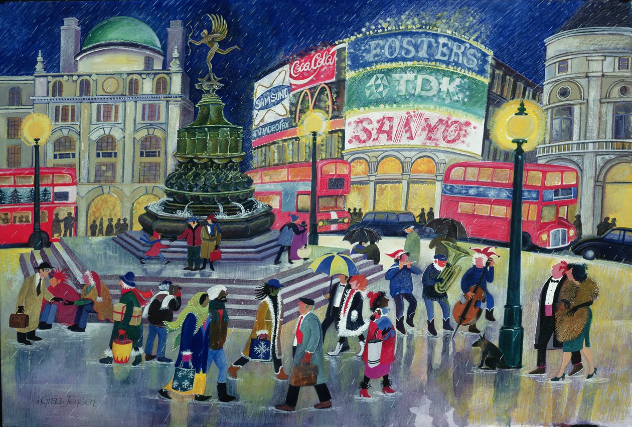 Piccadilly (kvaš na papíře) od Lisa Graa Jensen