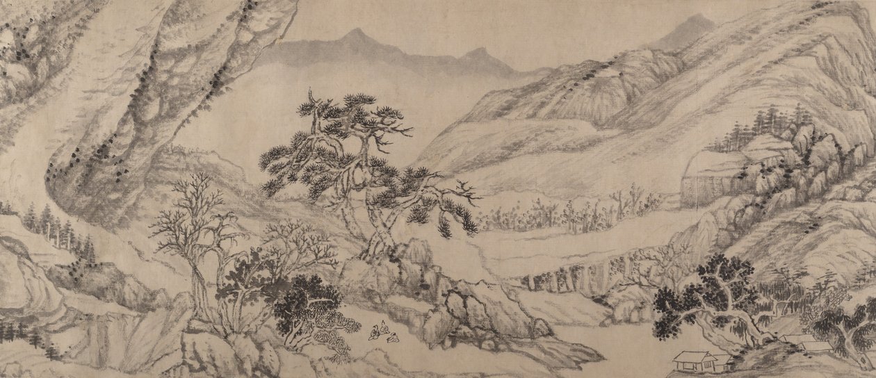 Cestování mezi potoky a horami, 1680. od Liu Yu