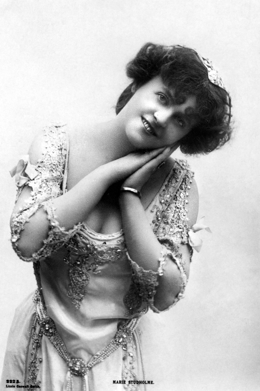 Marie Studholme 1875-1930, anglická herečka, 1900. od Lizzie Caswall Smith