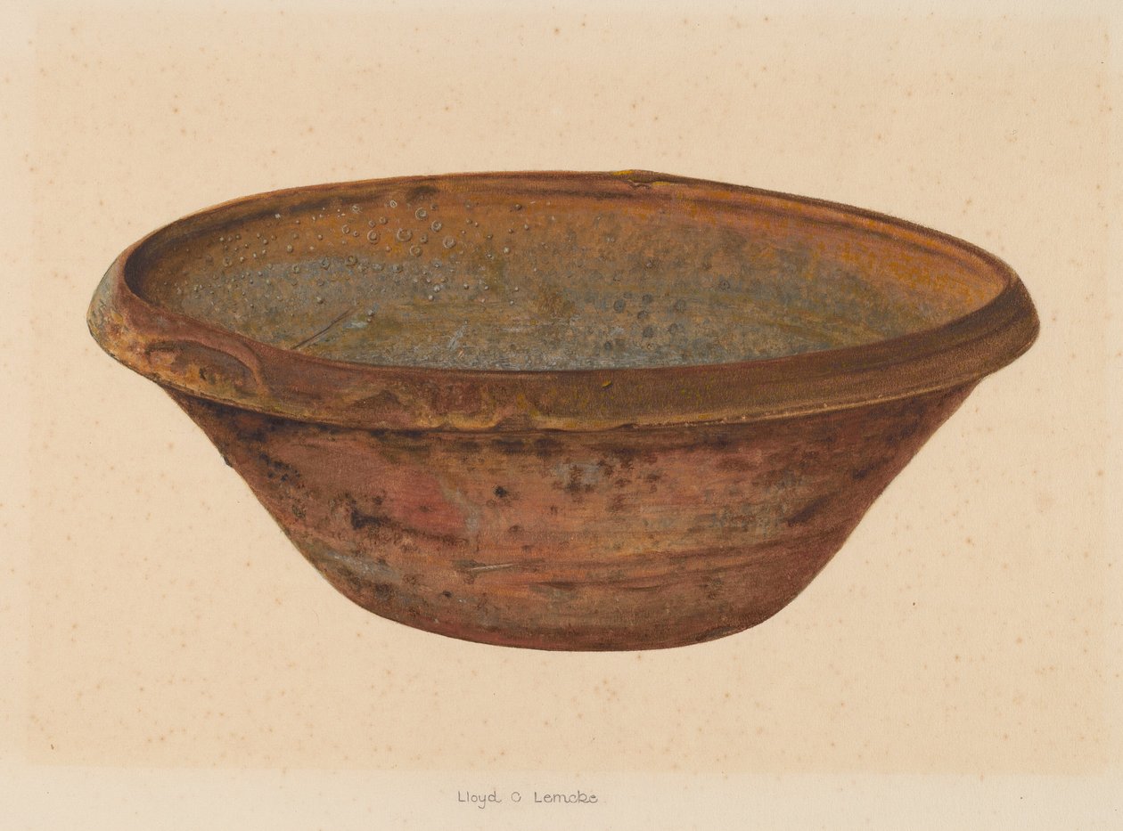 Mísa, c. 1937. od Lloyd Charles Lemcke