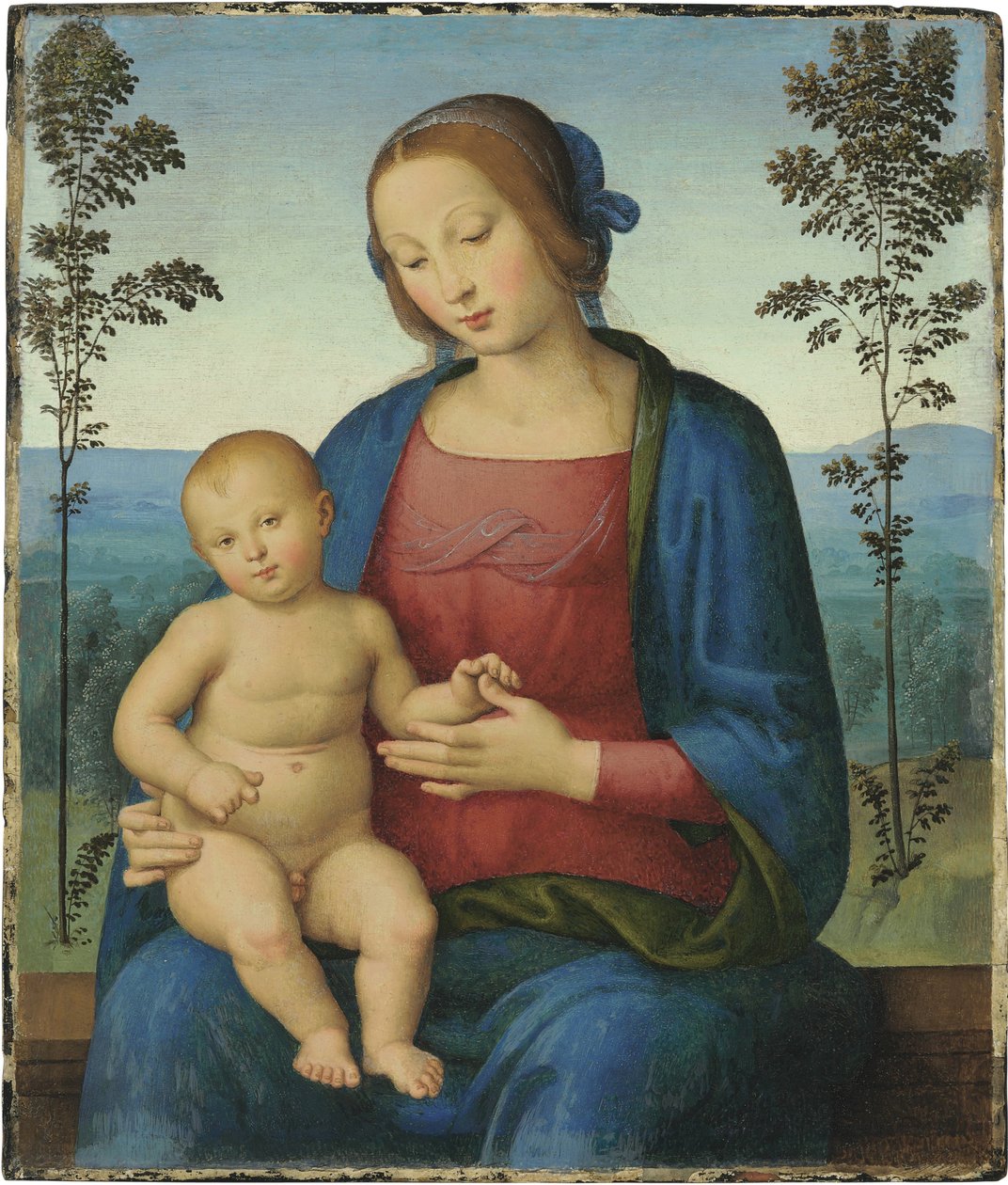 Madonna s dítětem od Lo Spagna