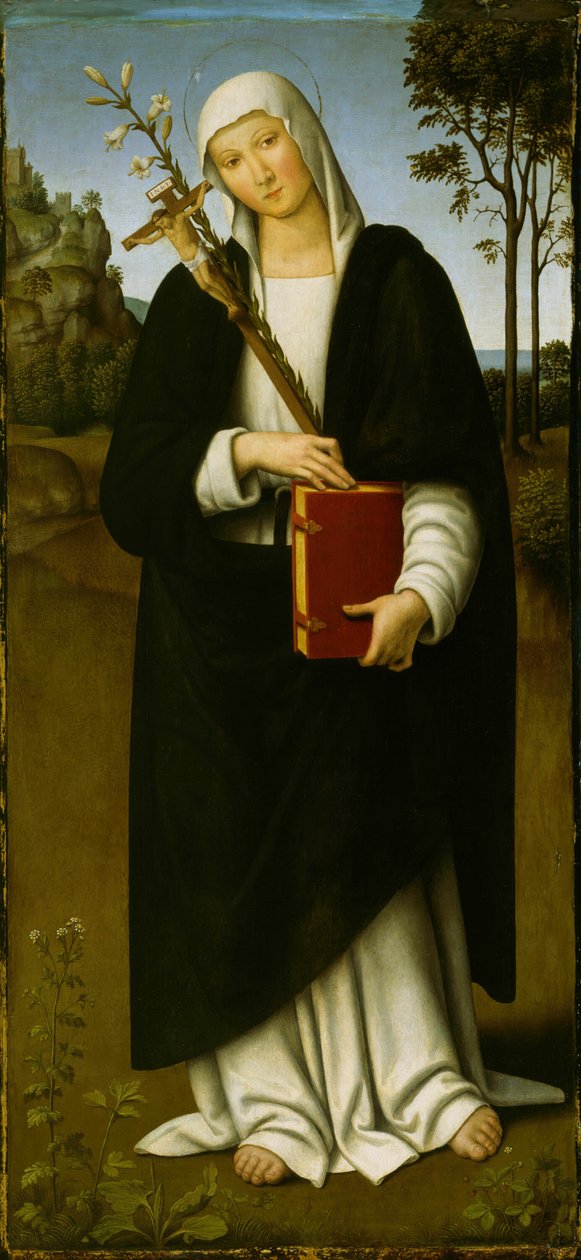 Svatá Kateřina Sienská, 151015. od Lo Spagna
