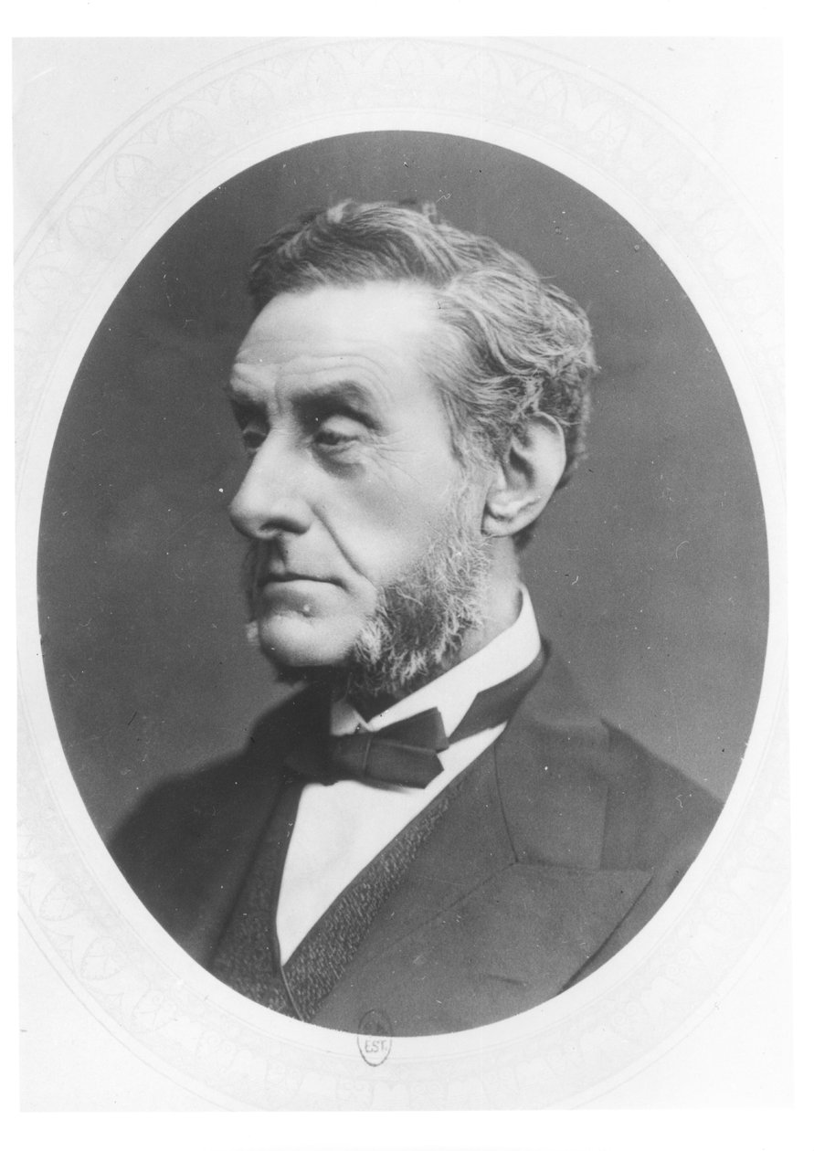Portrét Anthonyho Ashleyho Coopera, 7. hraběte ze Shaftesbury (1801-85) od Lock and Whitfield