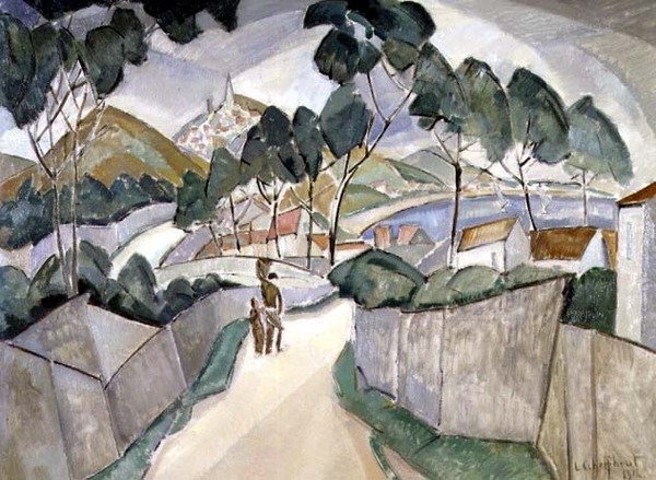 Krajina poblíž Villeneuve-les-Avignon od Lodewijk Schelfhout