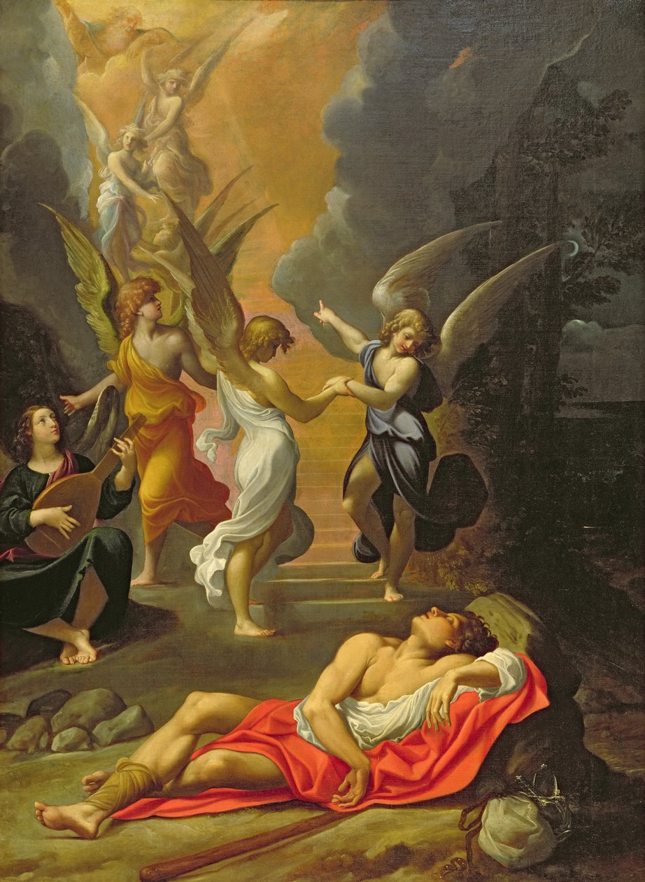 Jákobův sen od Lodovico Carracci