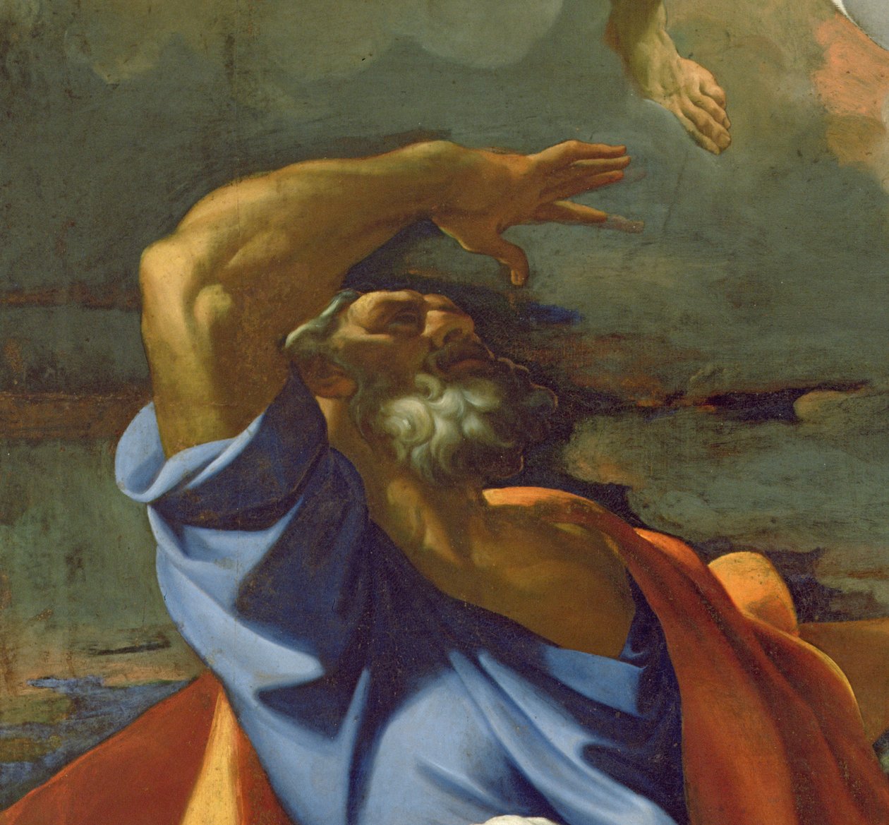 Proměnění, 1594-95 (detail 169046) od Lodovico Carracci