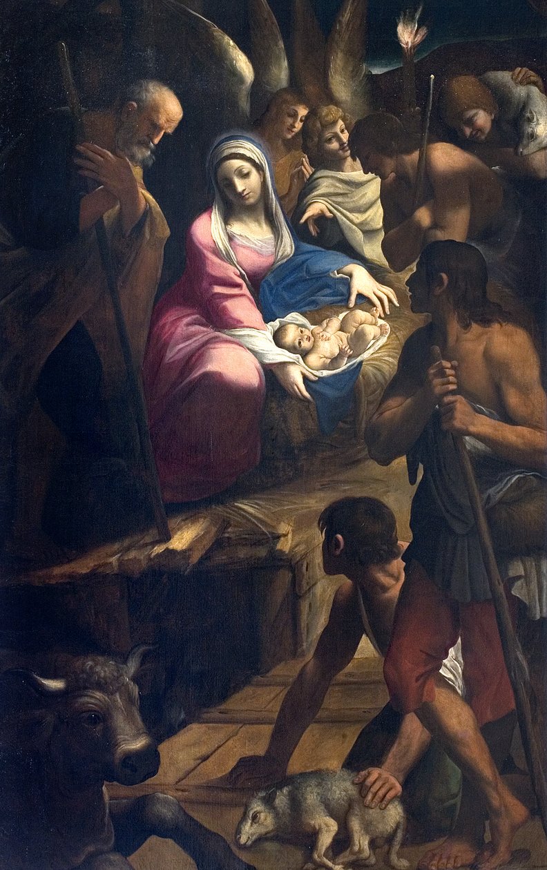 Klanění pastýřů od Lodovico Carracci