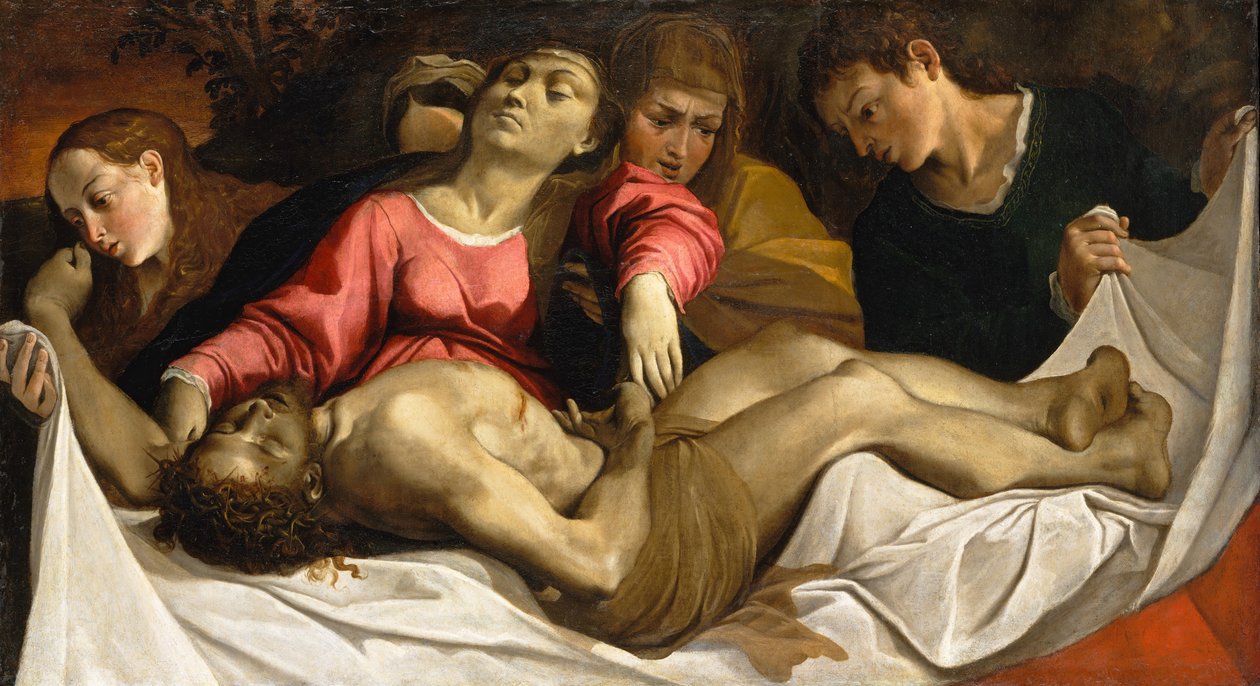 The Lamentation, ca. 1582. od Lodovico Carracci