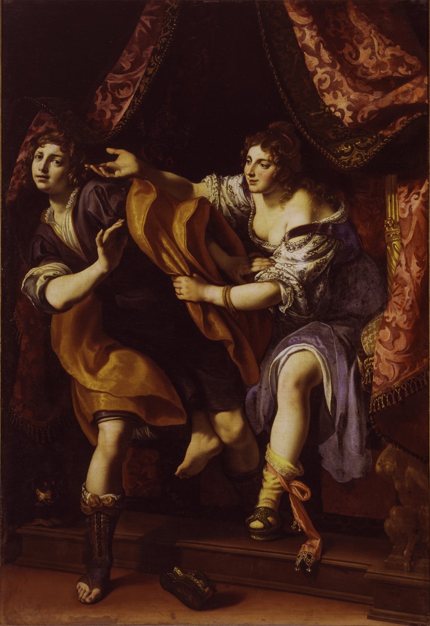 Manželka Josefa a Potifara, 1610. od Lodovico Cigoli