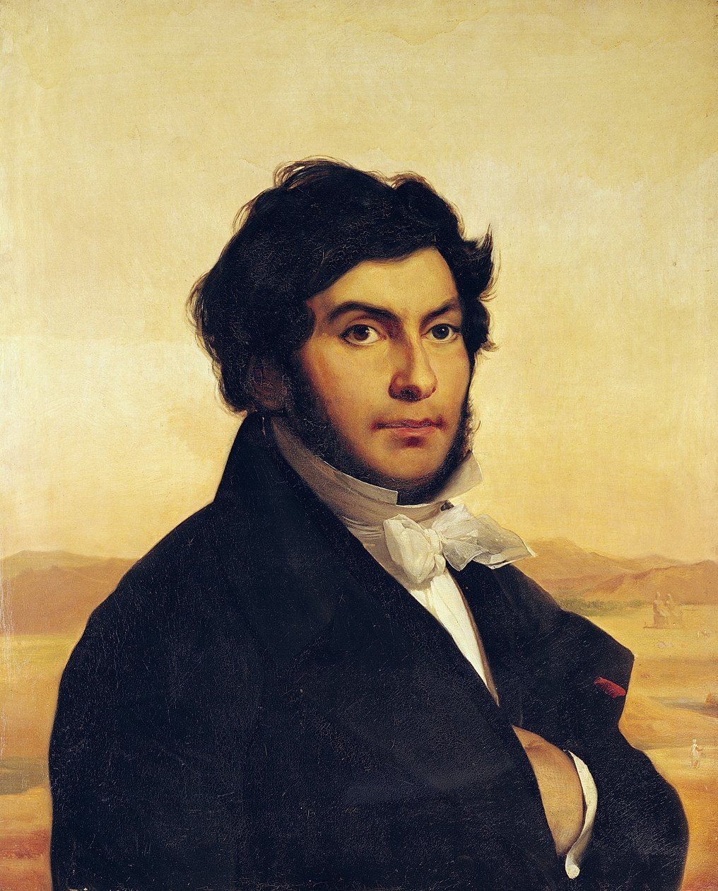 Portrét Jean-Francoise Champolliona (1790-1832) 1831 od Léon Cogniet