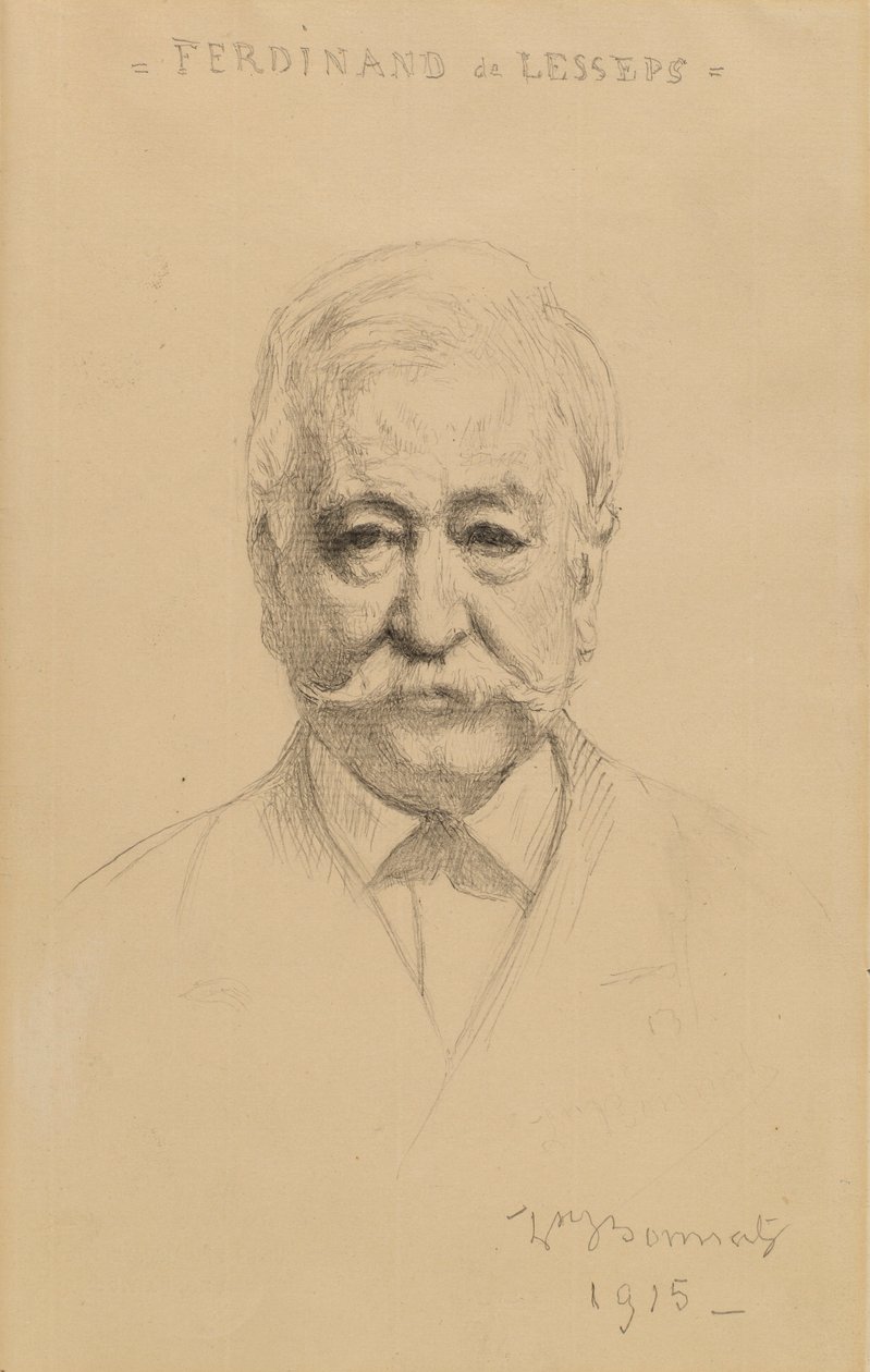 Ferdinand De Lesseps od Léon Bonnat