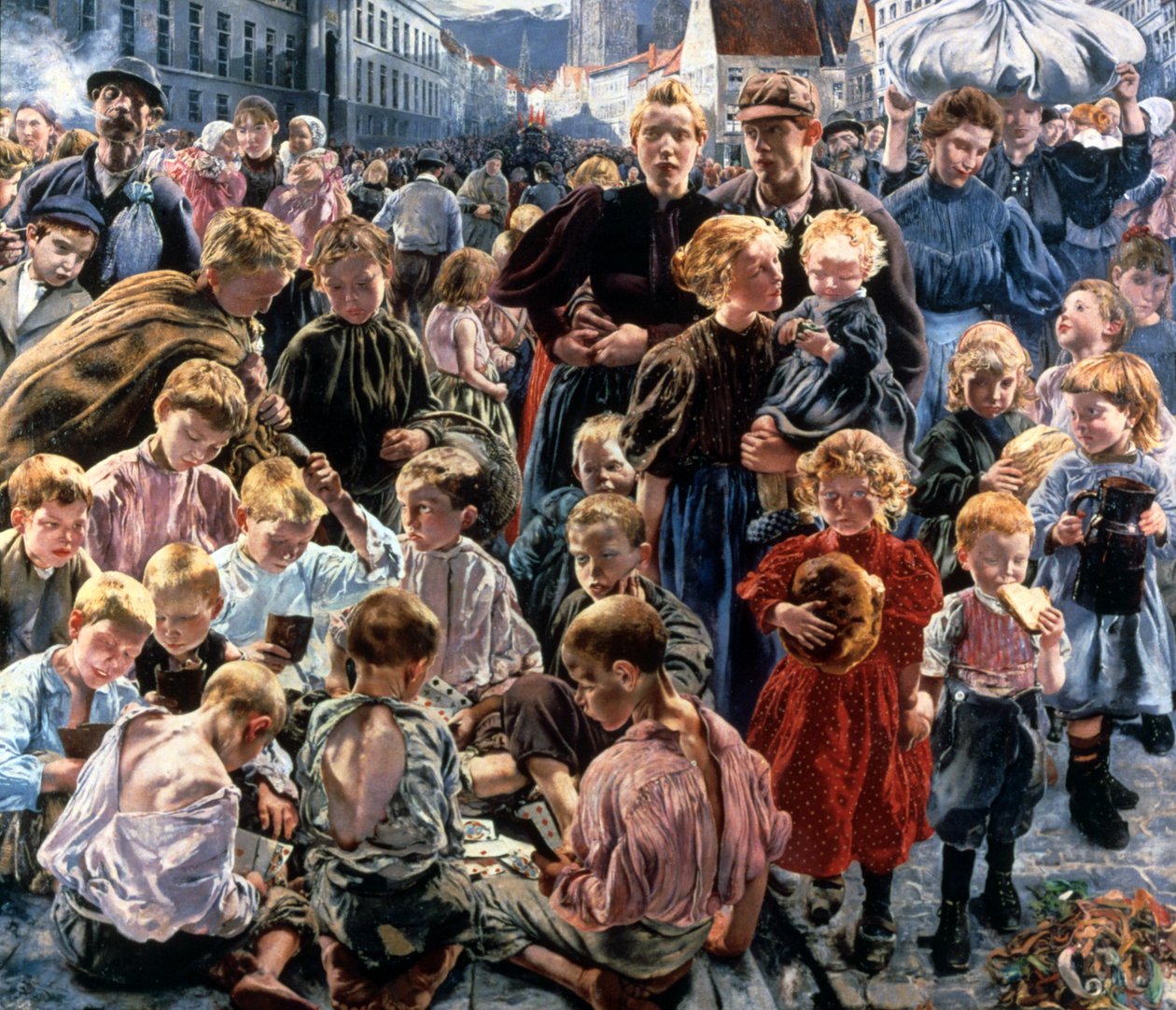 The Age of the Worker, 1896 od Léon Frédéric