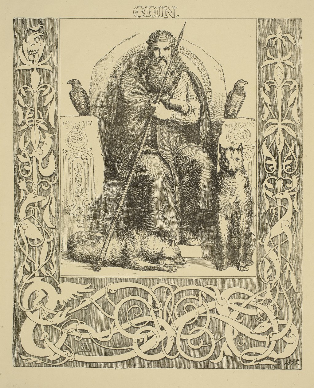 "ODIN" od Lorenz Frølich