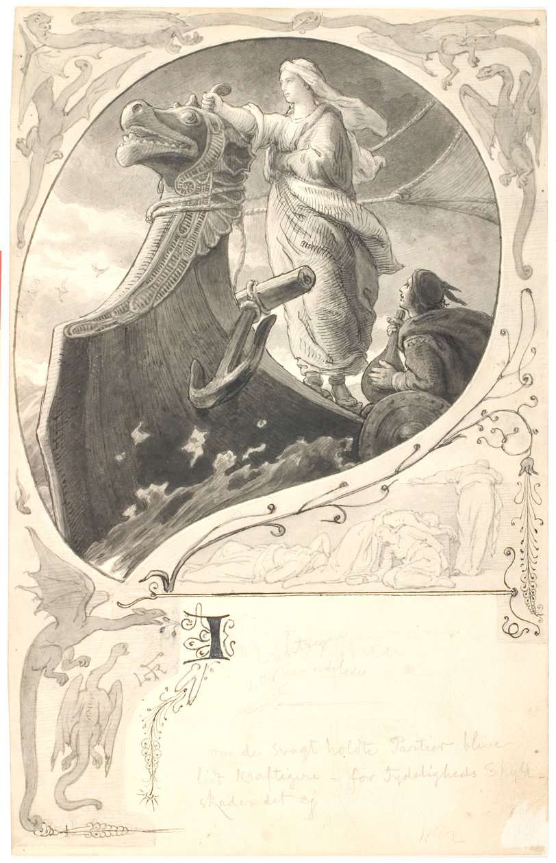 Bouře od Lorenz Frølich