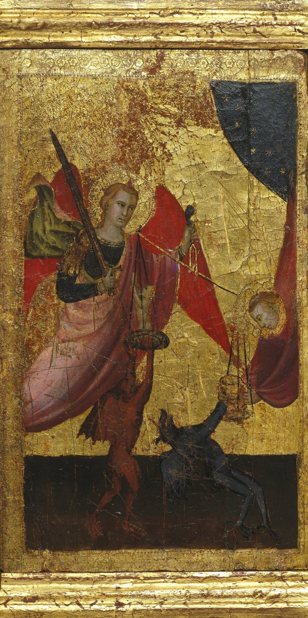 Svatý Vavřinec se přimlouvá za duši císaře Jindřicha II od Lorenzo di Niccolò