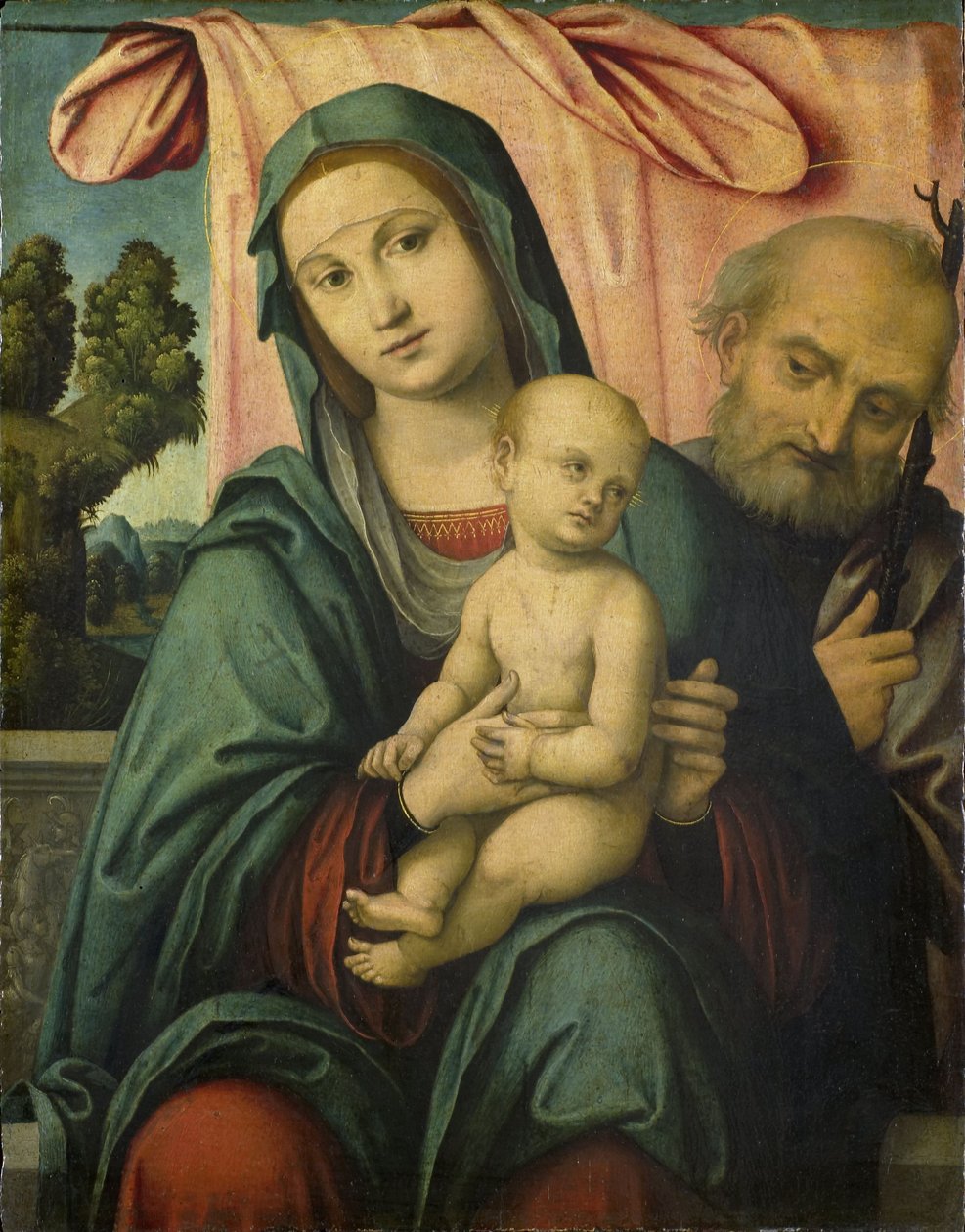 Svatá rodina od Lorenzo Costa