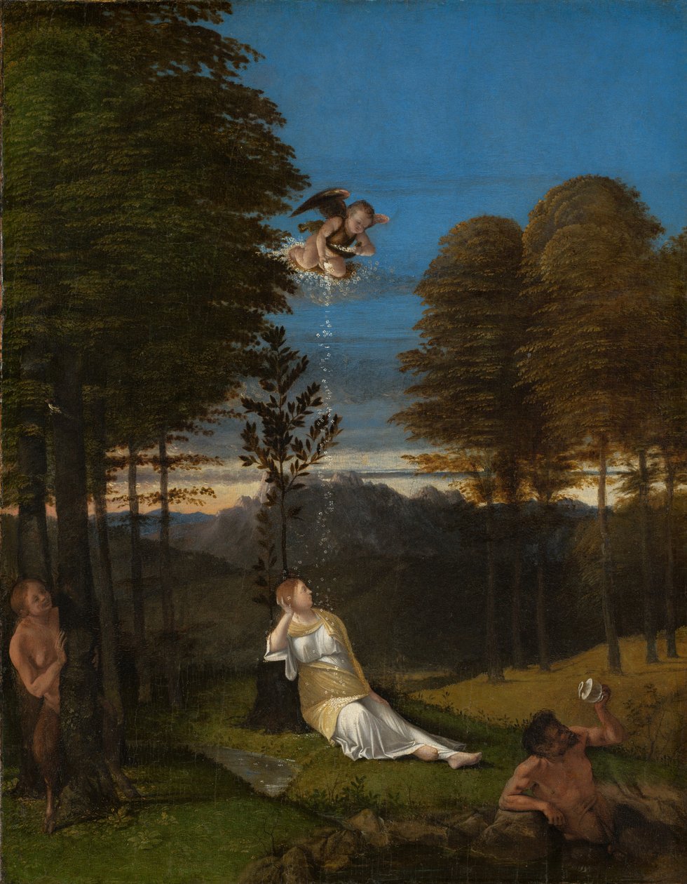 Alegorie cudnosti od Lorenzo Lotto
