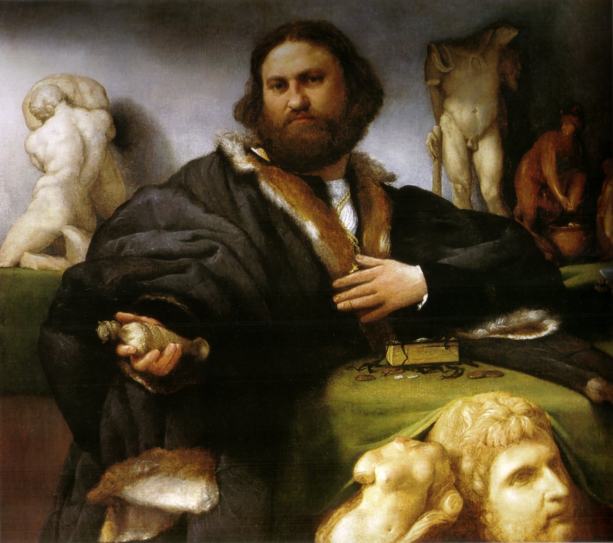 Andrea Odoni (1488-1545) od Lorenzo Lotto