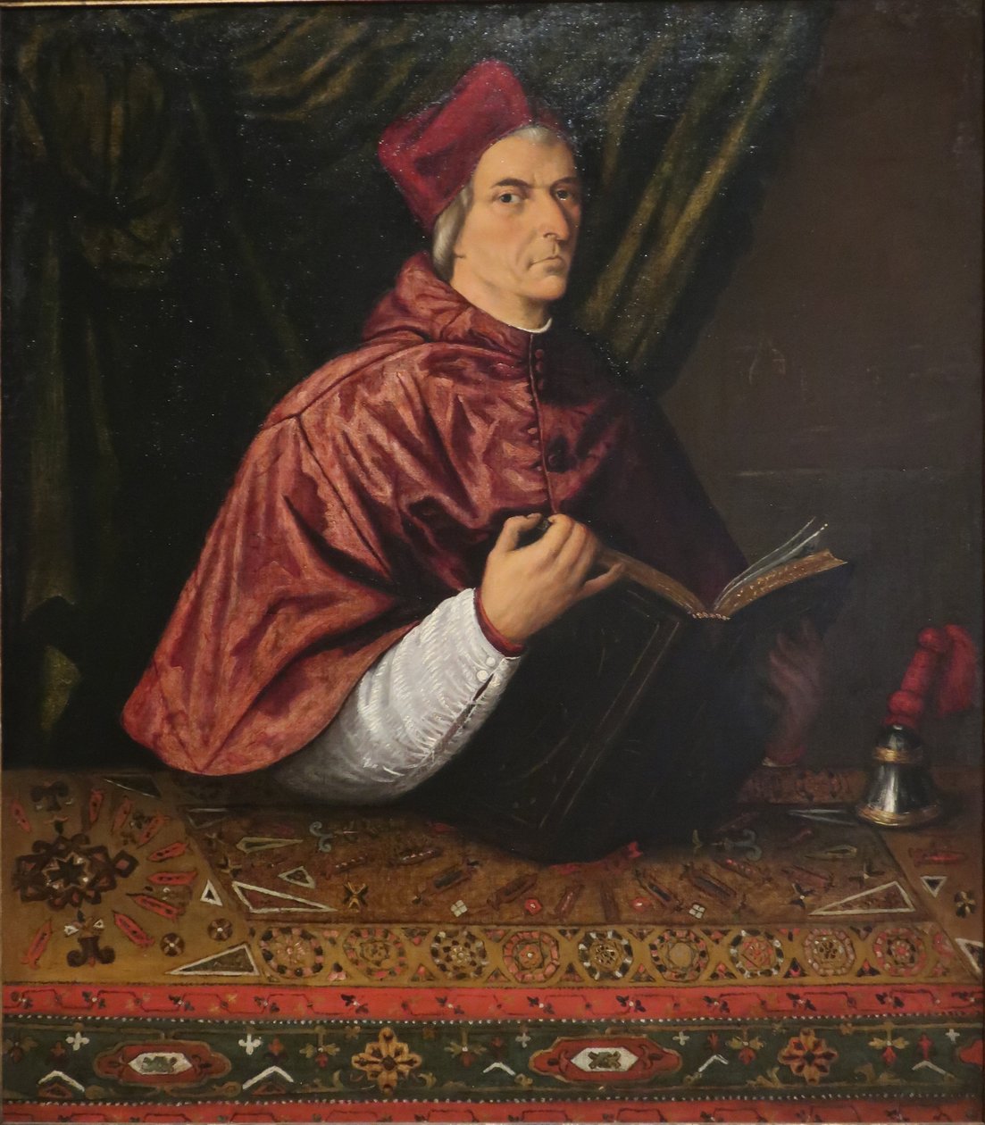 Kardinál Domenico Grimani od Lorenzo Lotto