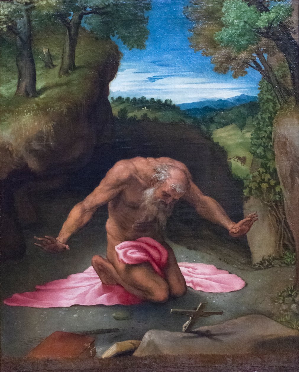 Kající svatý Jeroným od Lorenzo Lotto