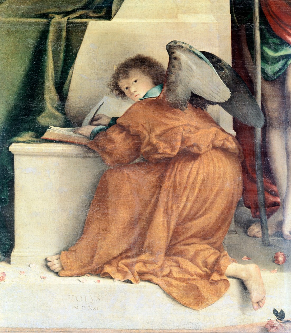 Oltář San Bernardino od Lorenzo Lotto
