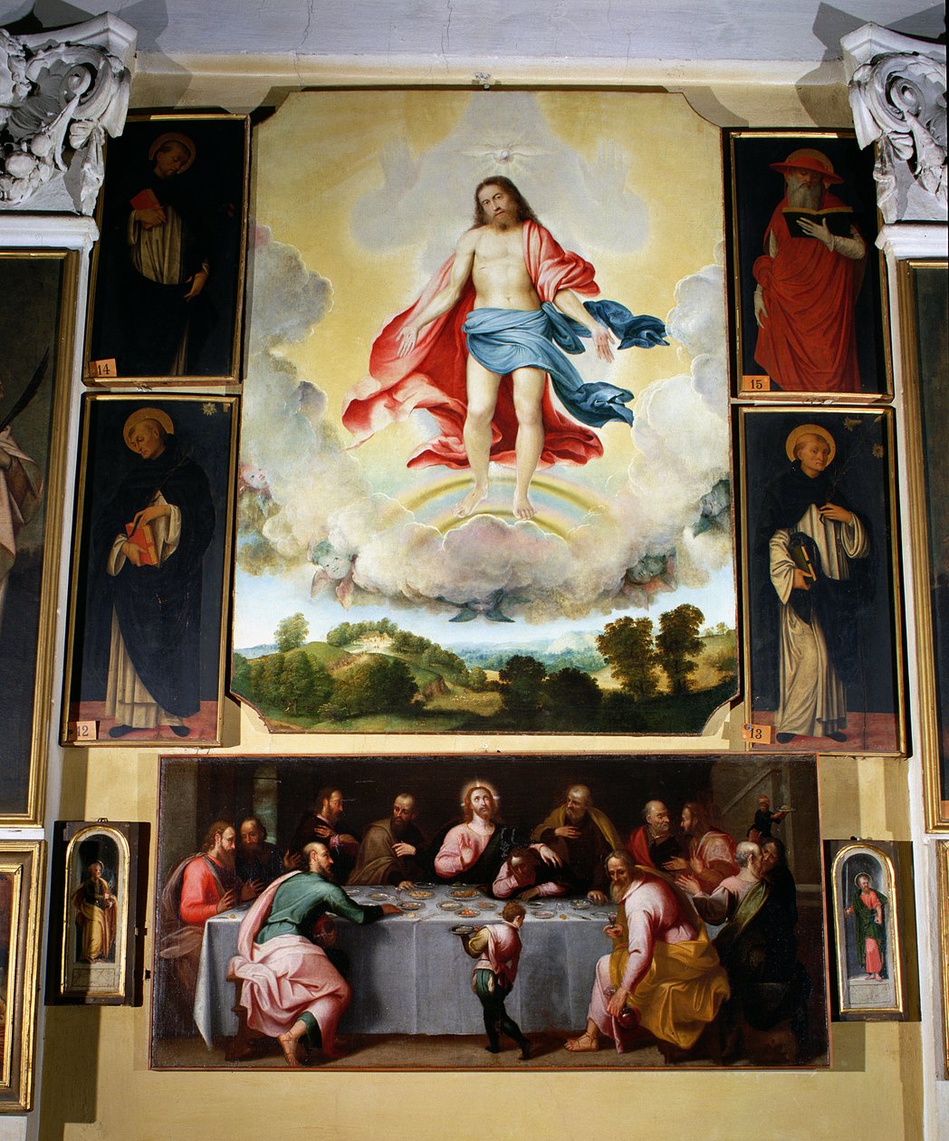 Nejsvětější Trojice od Lorenzo Lotto