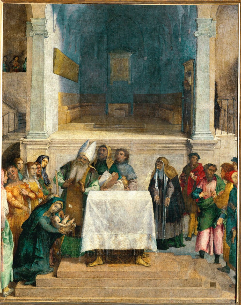 Prezentace v chrámu od Lorenzo Lotto