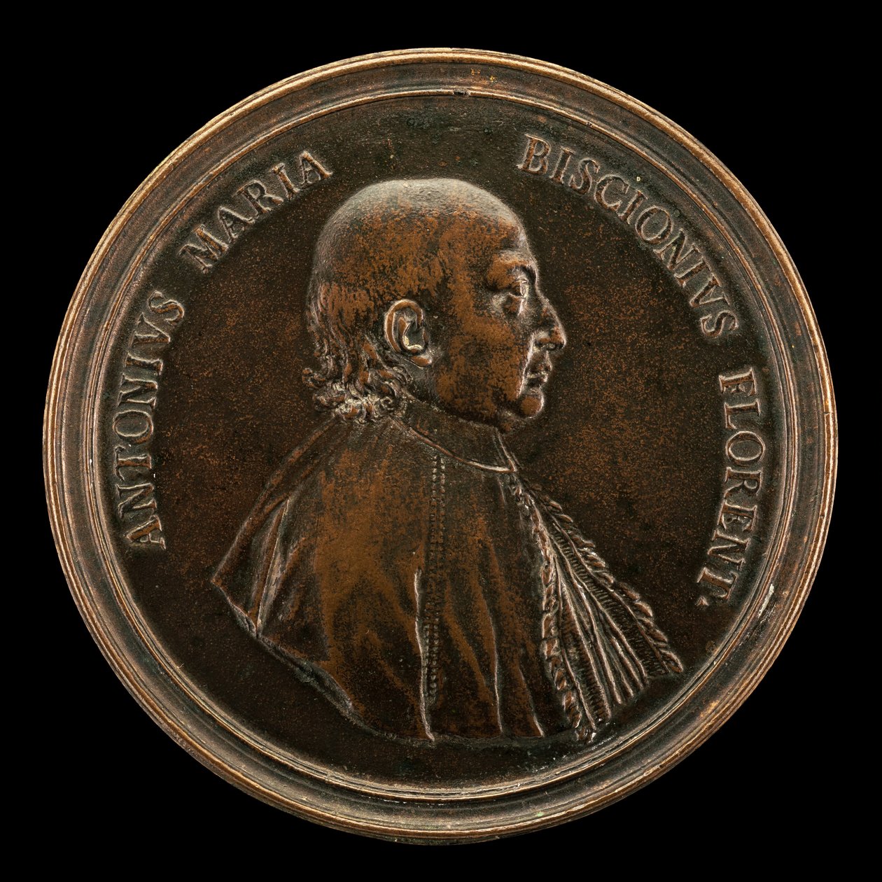Antonio Maria Biscioni [avers], 1725. od Lorenzo Maria Weber
