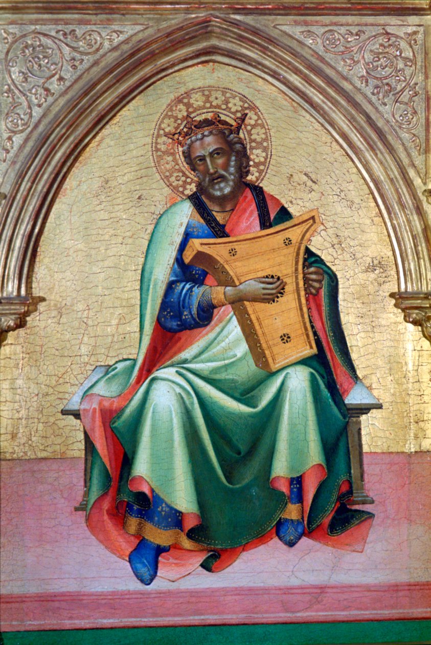David, c1410 od Lorenzo Monaco