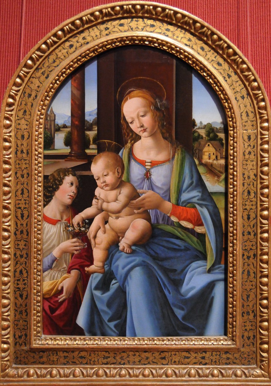Madonna s dítětem od Lorenzo di Credi