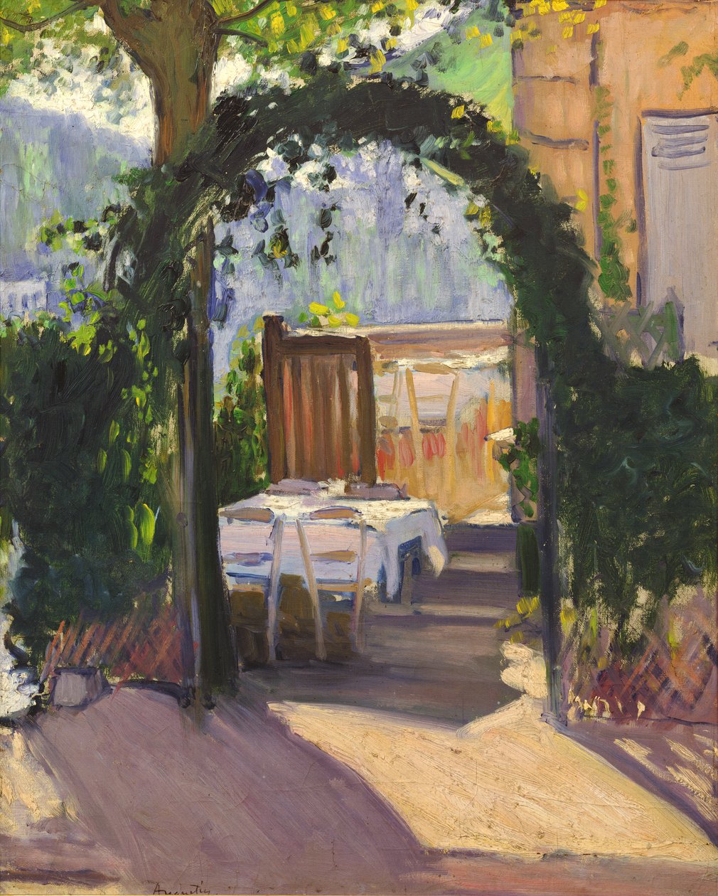 Arbour, kolem roku 1886 od Louis Anquetin