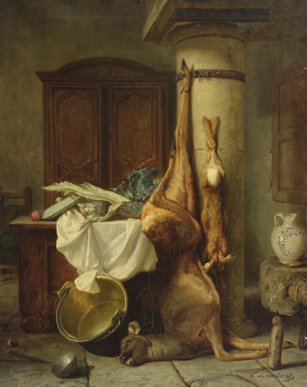 Stálý život od Louis Eugene Lambert