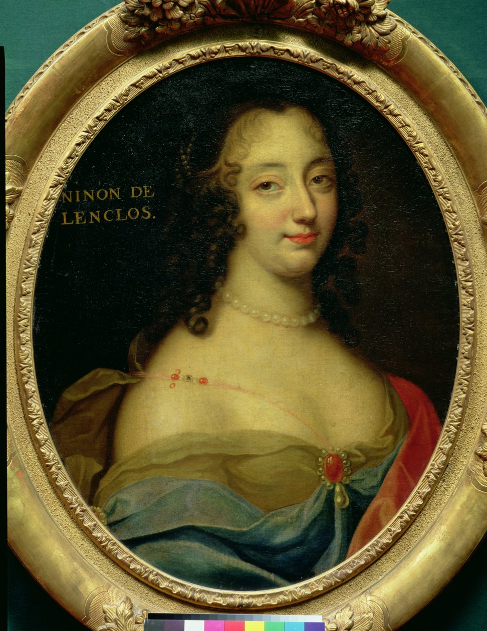 Portrét Ninon de Lenclos (1620-1705) (viz také 192133) od Louis Ferdinand Elle