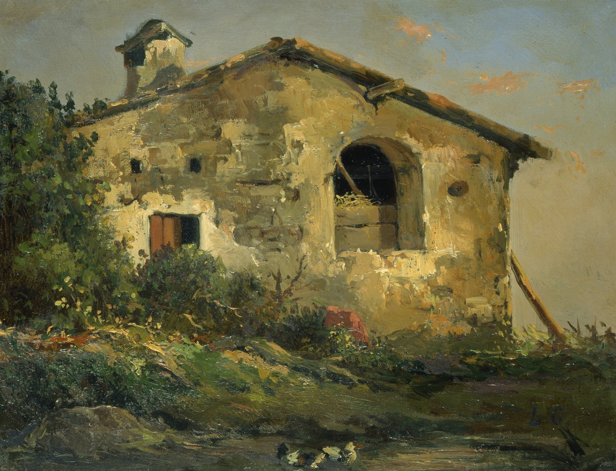 Zřícenina od Louis Gurlitt