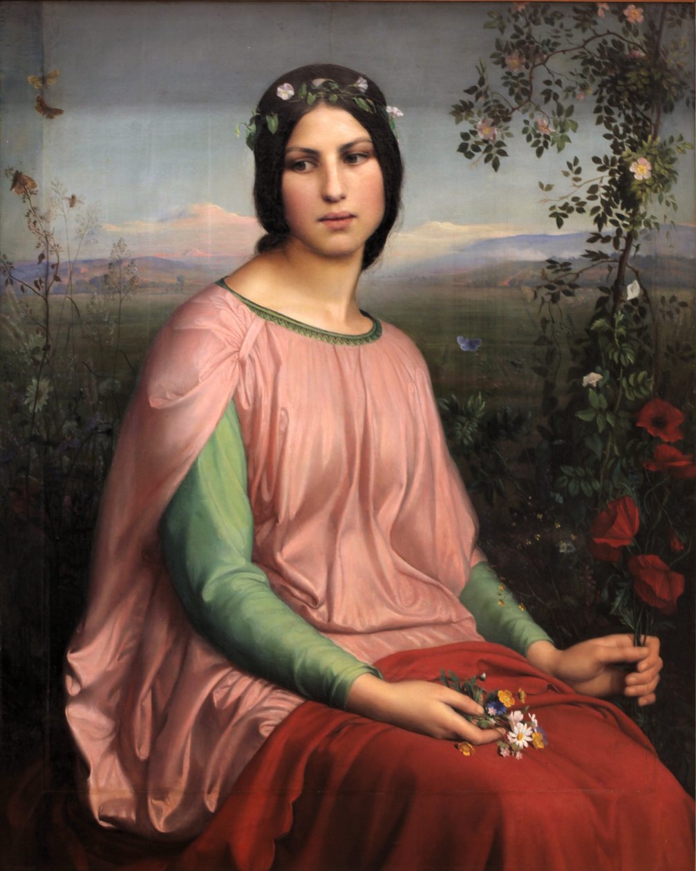 Divoké květiny od Louis Janmot