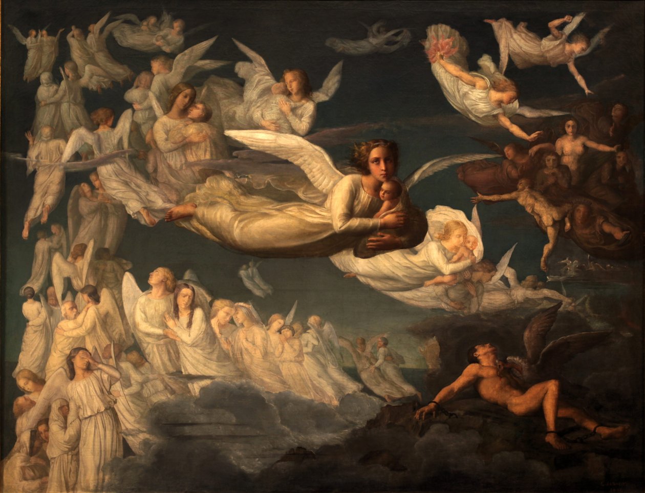 Báseň duše - Průchod duše od Louis Janmot