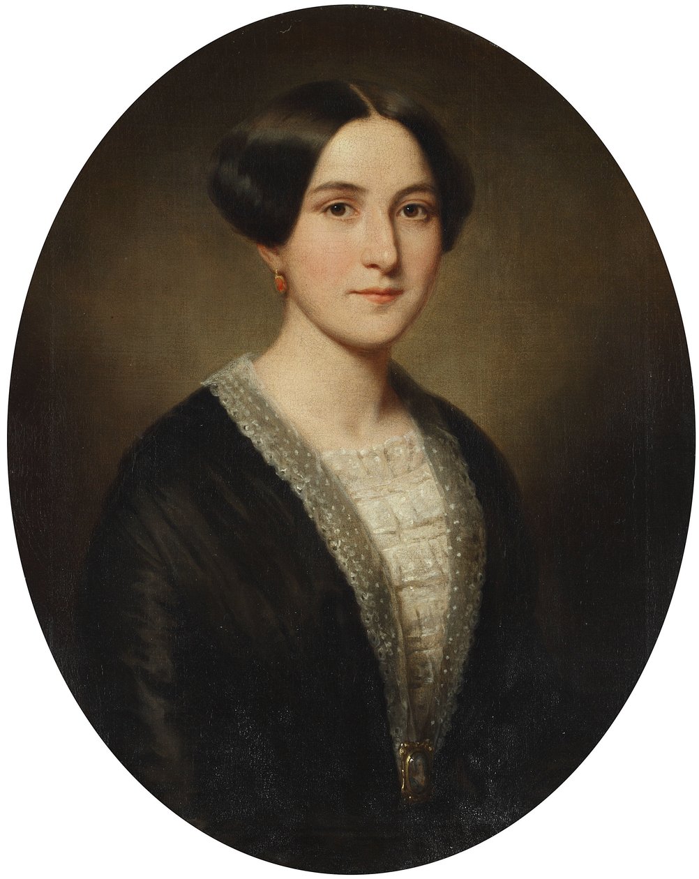 Portrét Auguste Henkel. od Louis Krevel